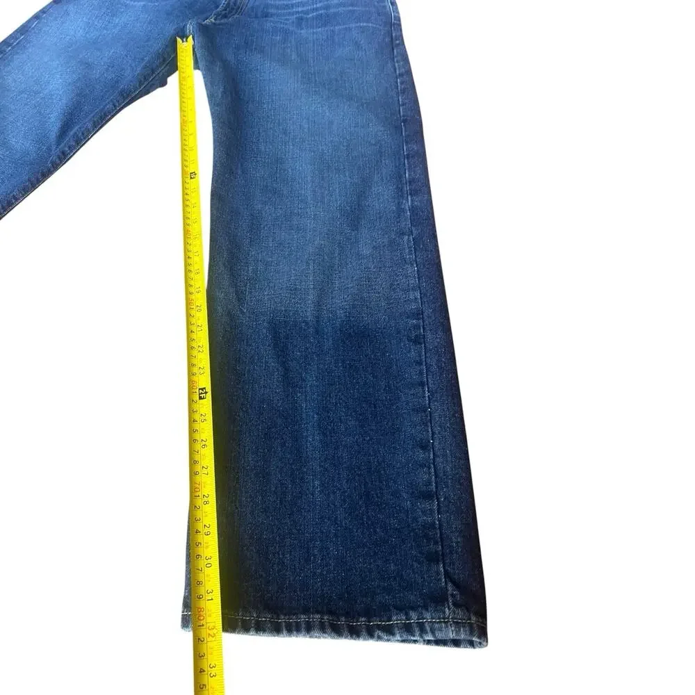 Vintage Polo Ralph Lauren Hayden Jeans Size 40x32 Blue Straight Denim Distressed